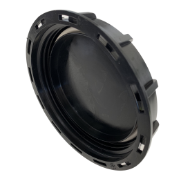 IBC CAP DN150 MM PP BLACK SOLID