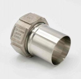 Smooth Tail Female Stainless Steel Coupling
