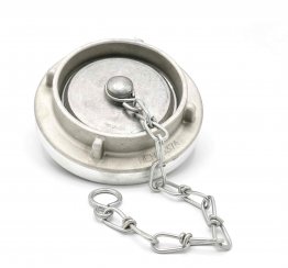 Storz Coupling Blank with Chain