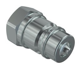NV SERIES NIPPLE (4350PSI) 10MM BODY X (9/16") FEM UNF THRD
