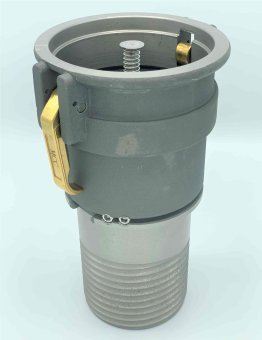 COUPLING 100MM (4") TYPE VRH ALUM SPIRAL COMPOSITE HOSE T