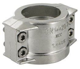 CLAMP 100MM X 8MM DIN 2817 STAINLESS STEEL SUITS OD 114 - 11