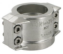 CLAMP 25MM X 6MM DIN 2817 STAINLESS STEEL SUITS OD 36 -39