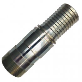 CRIMP HOOKIE HOOK STEM 80MM (3") NPT MALE ANSI B1.20.1 CARBO