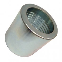 CRIMP FERRULE 100MM (4") SUITS OD 125 - 127.5MM CARBON STEEL