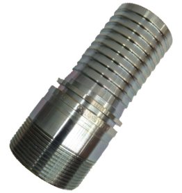 CRIMP STEM 125MM (5") NPT MALE ANSI B1.20.1 CARBON STEEL 20