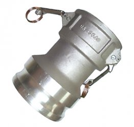 CAMLOCK 80MM (3") FEM COUPLER X 50MM (2") MALE ADAPTER ALU