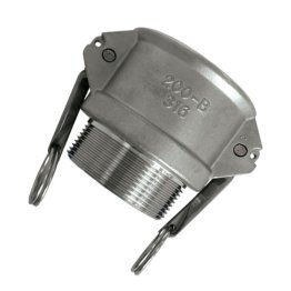 CAMLOCK 15MM (1/2") BSP STAINLESS STEEL TYPE B
