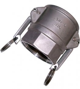 CAMLOCK 100MM (4") NPT STAINLESS STEEL TYPE D