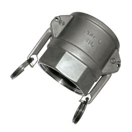 CAMLOCK 15MM (1/2") BSP STAINLESS STEEL TYPE D