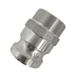 CAMLOCK 15MM (1/2") BSP STAINLESS STEEL TYPE F