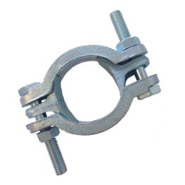 CLAMP 100MM (4") SUITS OD 114 - 128MM 2-BOLT DUCTILE IRON ZI