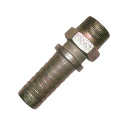 STEAM COUPLING 50MM (2") MALE NPT STEM CARBON STEEL ZINC PLA