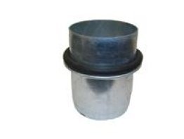 TRAVIS MALE COUPLER 100MM (4") STEEL ZP
