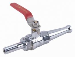 BALL VALVE NOZZLE 25MM (1") BRASS