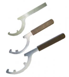 STORZ COUPLING SPANNER 50MM-80MM STEEL WITH PLASTIC HANDLE