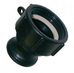 IBC 60MM X 6MM PITCH FEM X 25MM(1")MALE CAM PP