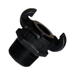 COUPLING BLK PNTHR 32MM (1 1/4") M BSPT A TYPE