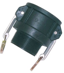 CAMLOCK 15MM (1/2") BSP POLYPROPYLENE TYPE B