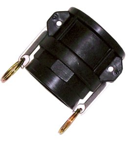 CAMLOCK 15MM (1/2") BSP POLYPROPYLENE TYPE D
