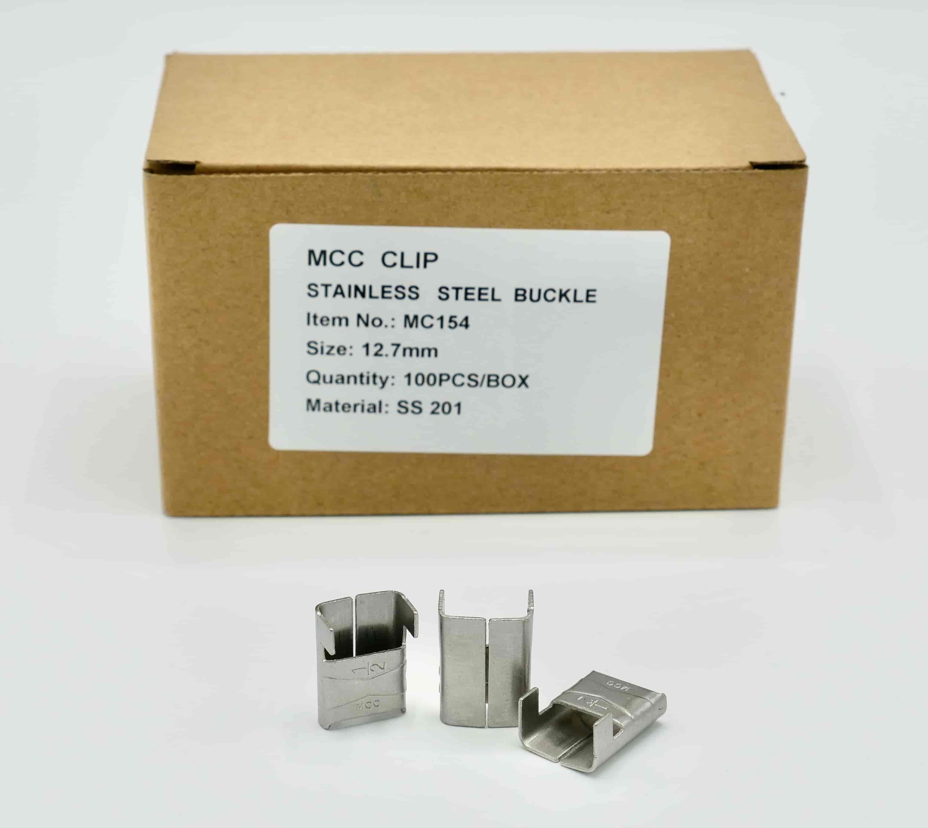 Buckles "Clip" Style Stainless Steel 201